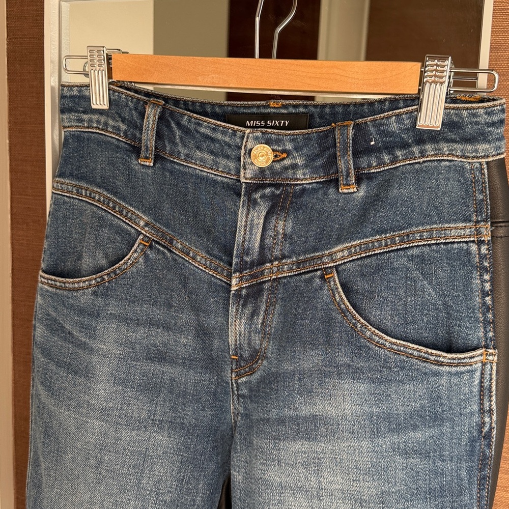 Misssixty leather & denim Women's Jeans - Picture 3 of 9
